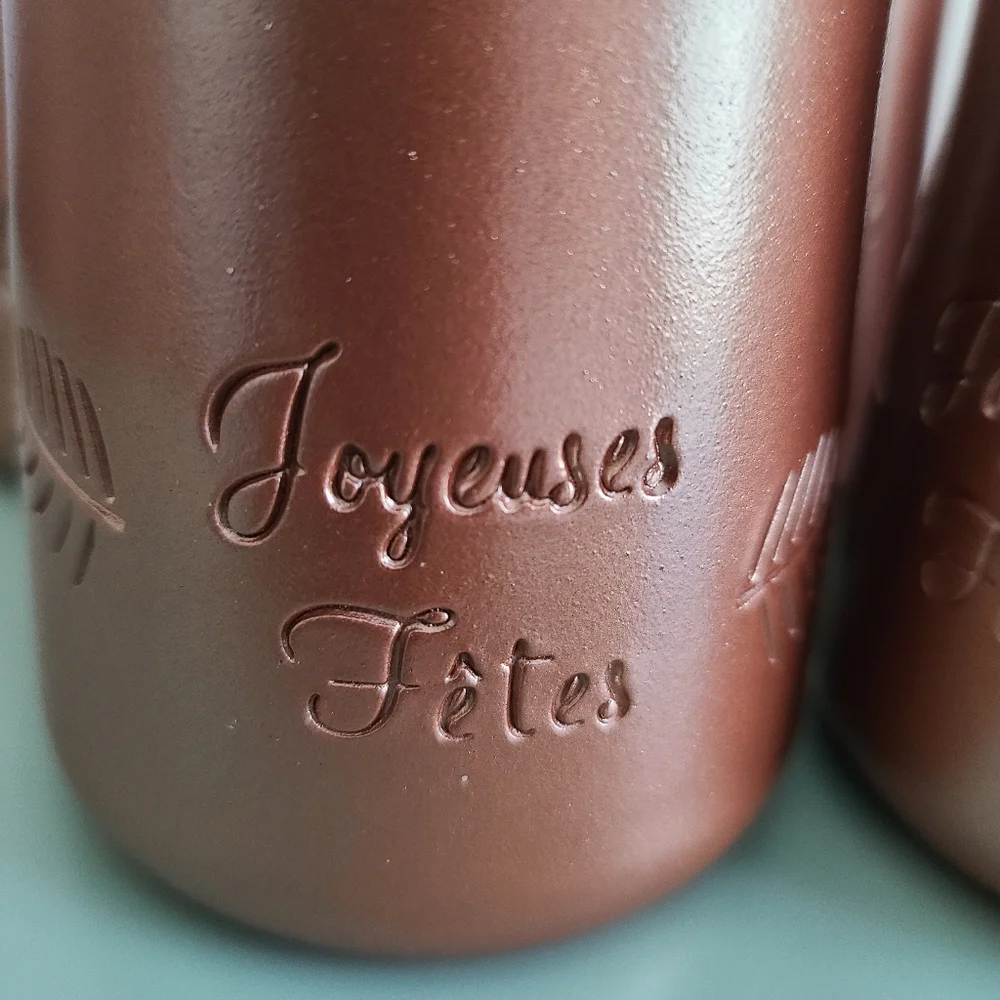 La Fermiere JOYEUSES FÊTES Terracotta Yogurt Pots - Picture 5 of 6